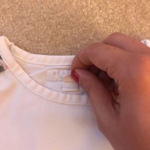 Girls Burberry shirt